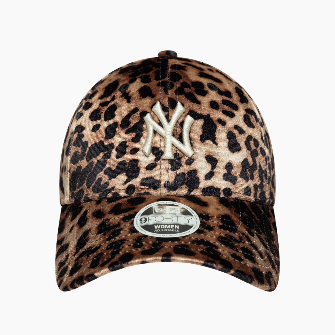 New Era - 9Forty New York Yankees Velour Leopard Cap