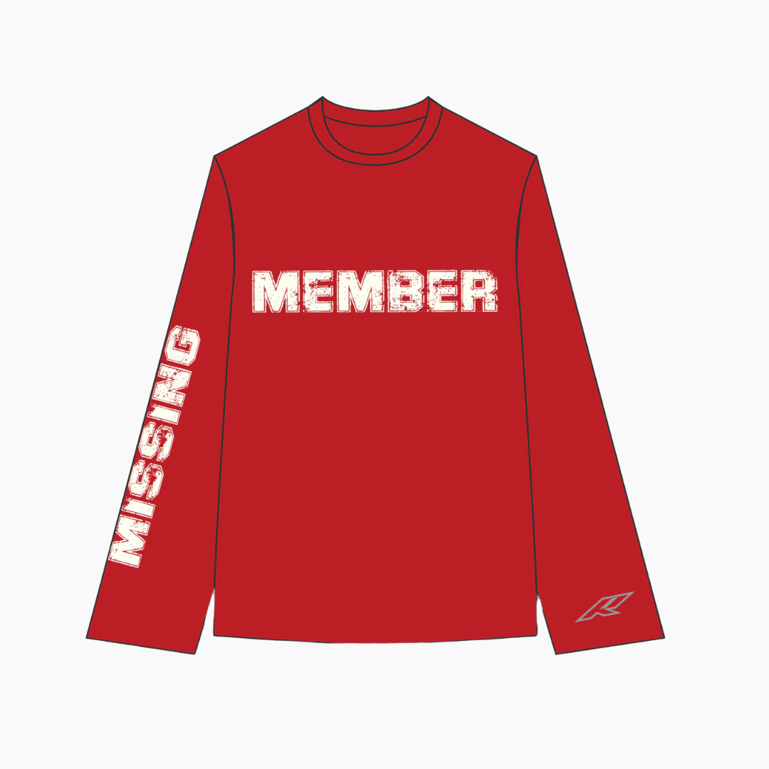 The Missing Longsleeve 3.0 Racing Red