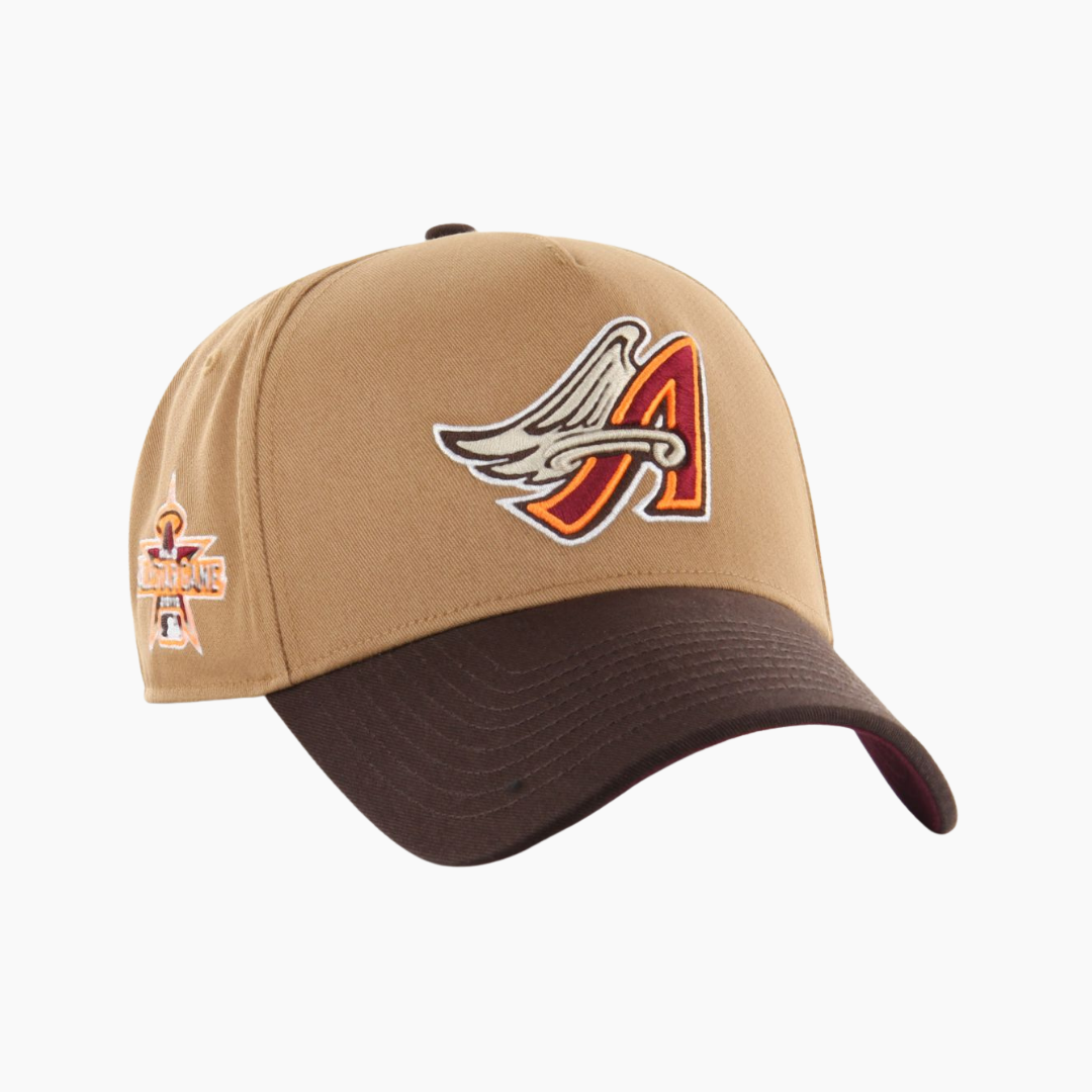 47 - MLB Angels Coop Sure Shot Cap Brown