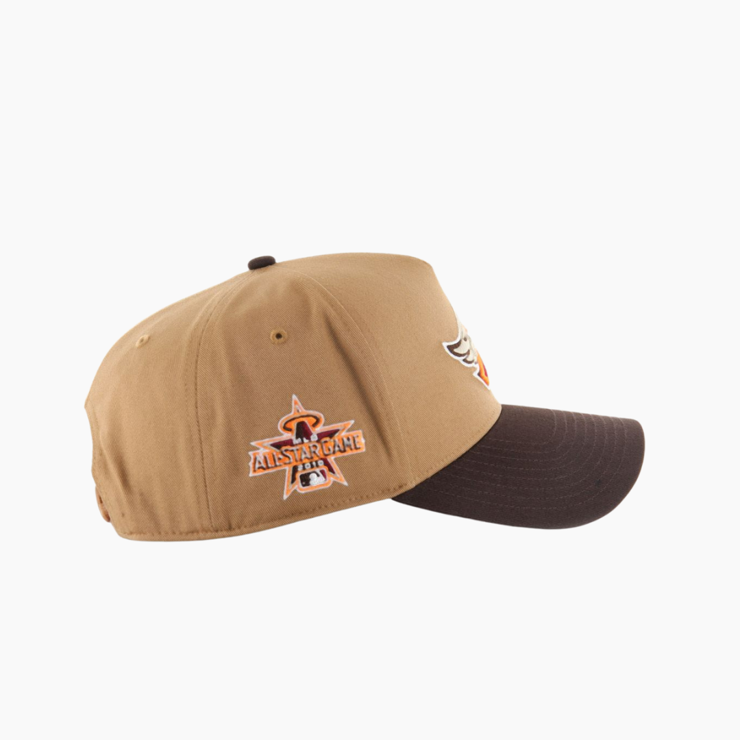 47 - MLB Angels Coop Sure Shot Cap Brown