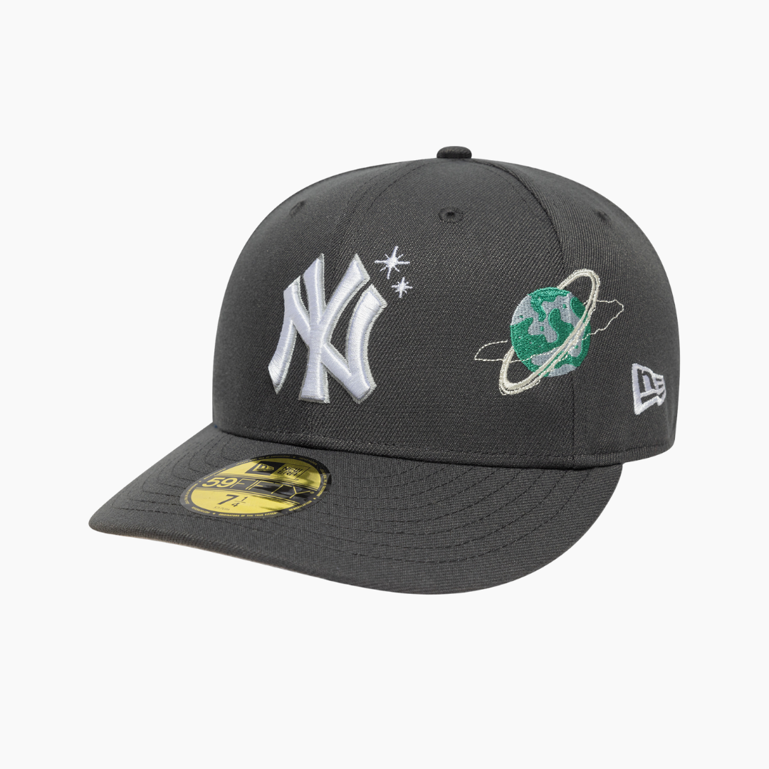 New Era - 59Fifty New York Yankees Planets Fitted Cap Grey