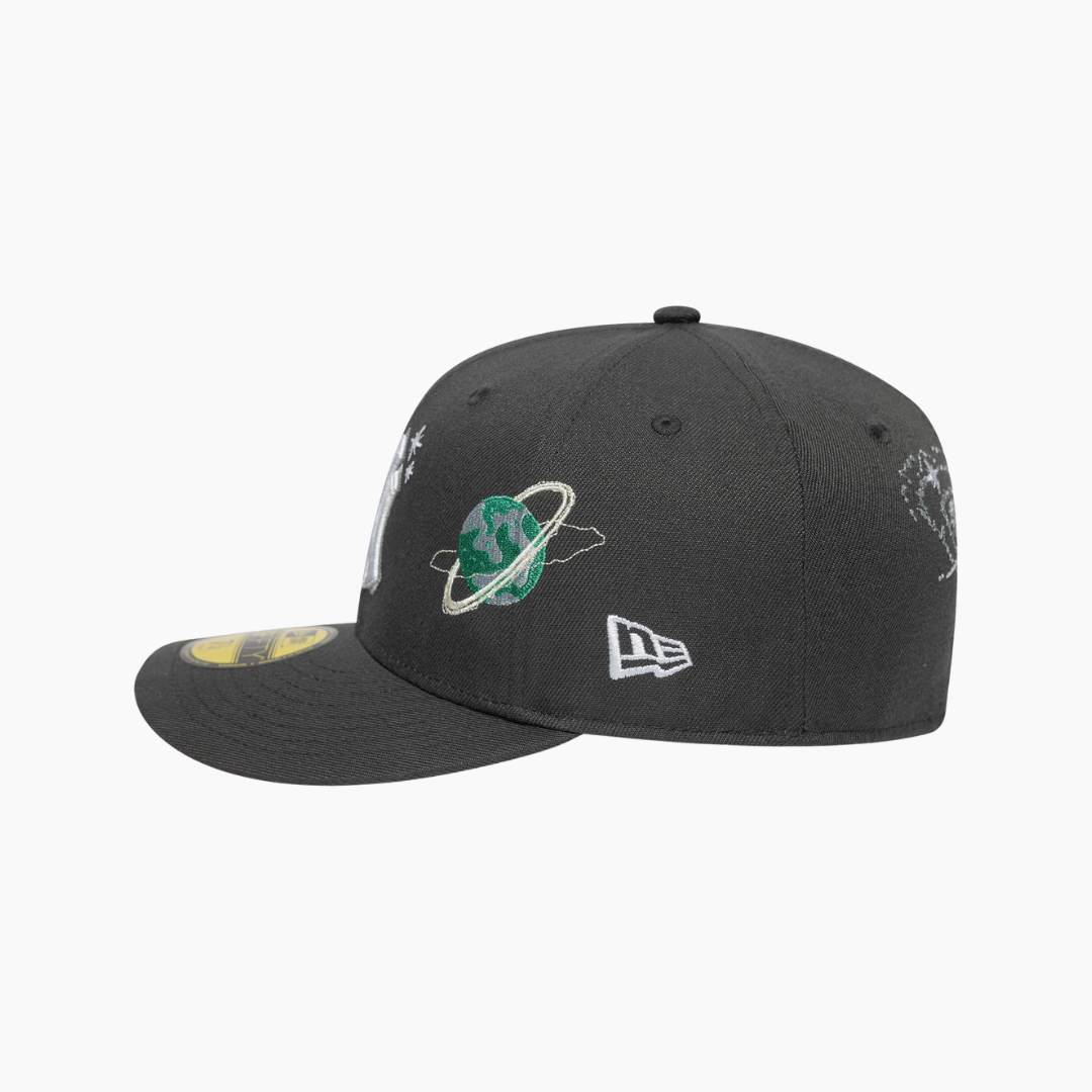 New Era - 59Fifty New York Yankees Planets Fitted Cap Grey