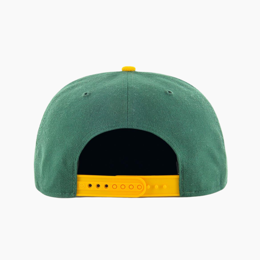 47 - MLB Oakland Athletics Sure Shot Two Tone Green Captain