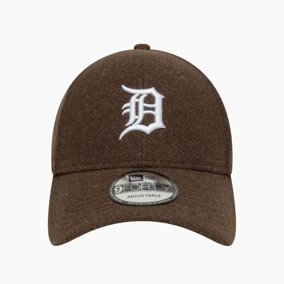 New Era - 9Forty Detroit Tigers Melton Wool Cap Brown
