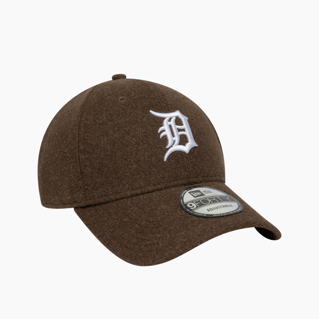 New Era - 9Forty Detroit Tigers Melton Wool Cap Brown