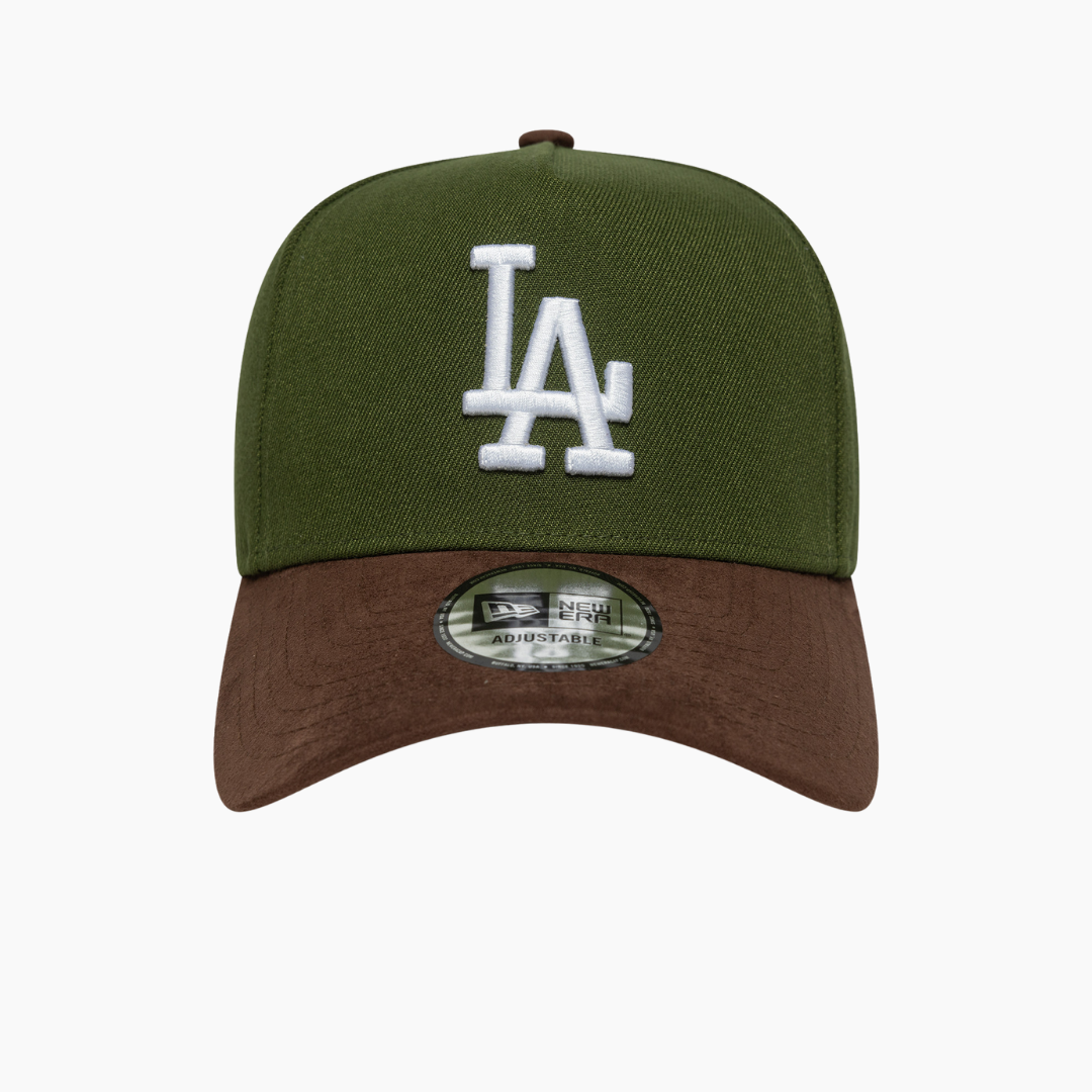 New Era - Los Angeles Dodgers E-Frame Cap Green/Brown