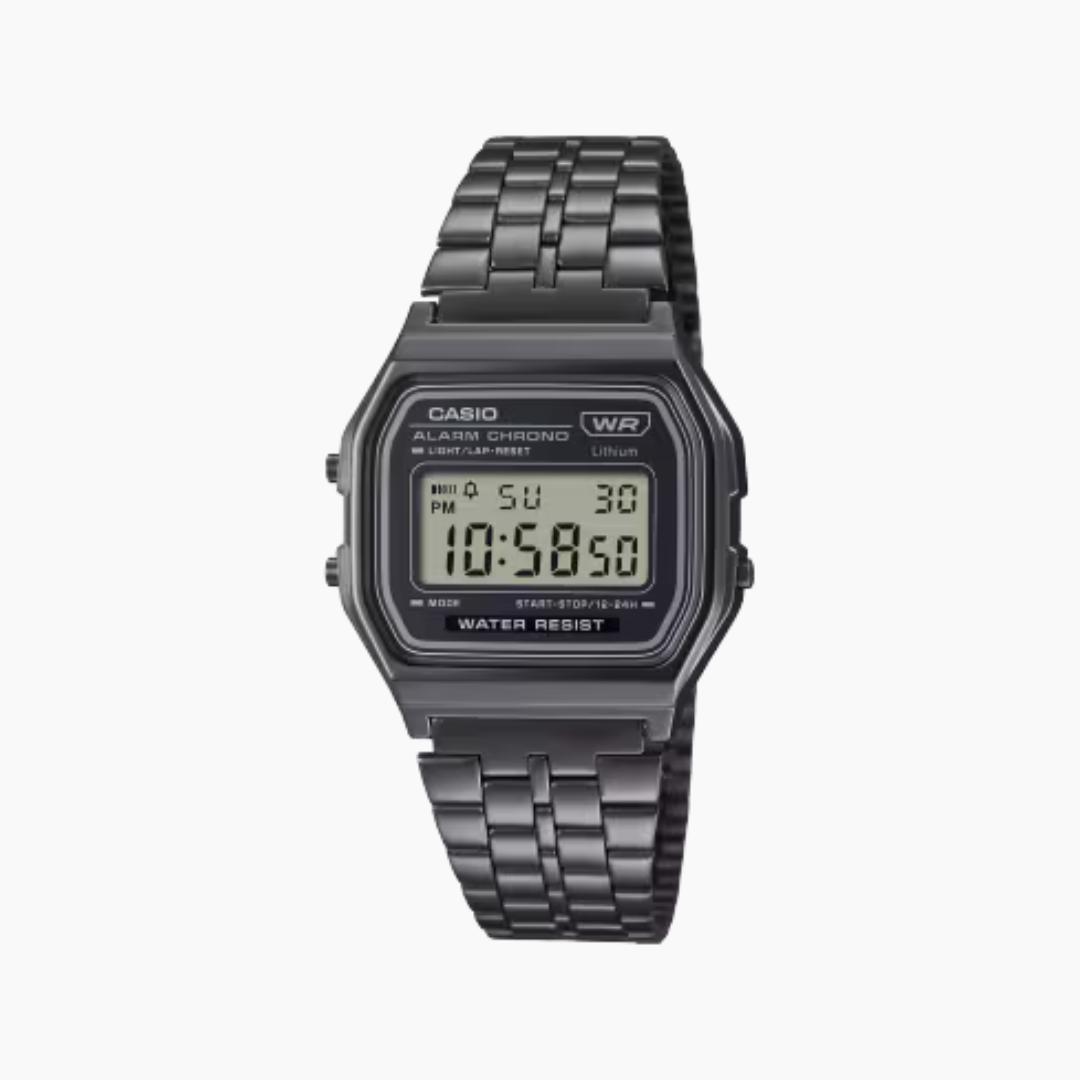 Casio Horloge - 158 Series Black