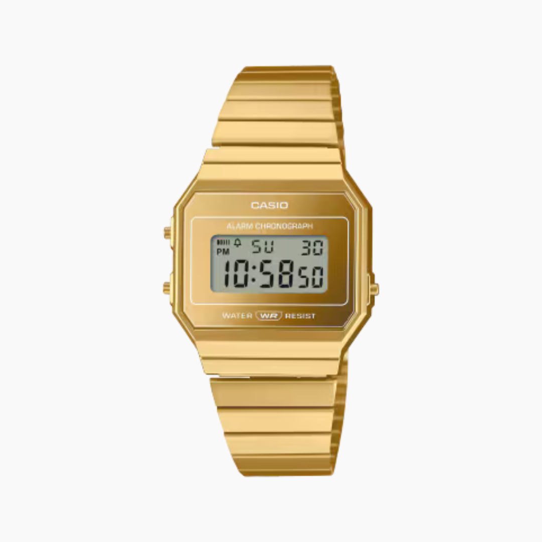 Casio Horloge - A700 Series Gold
