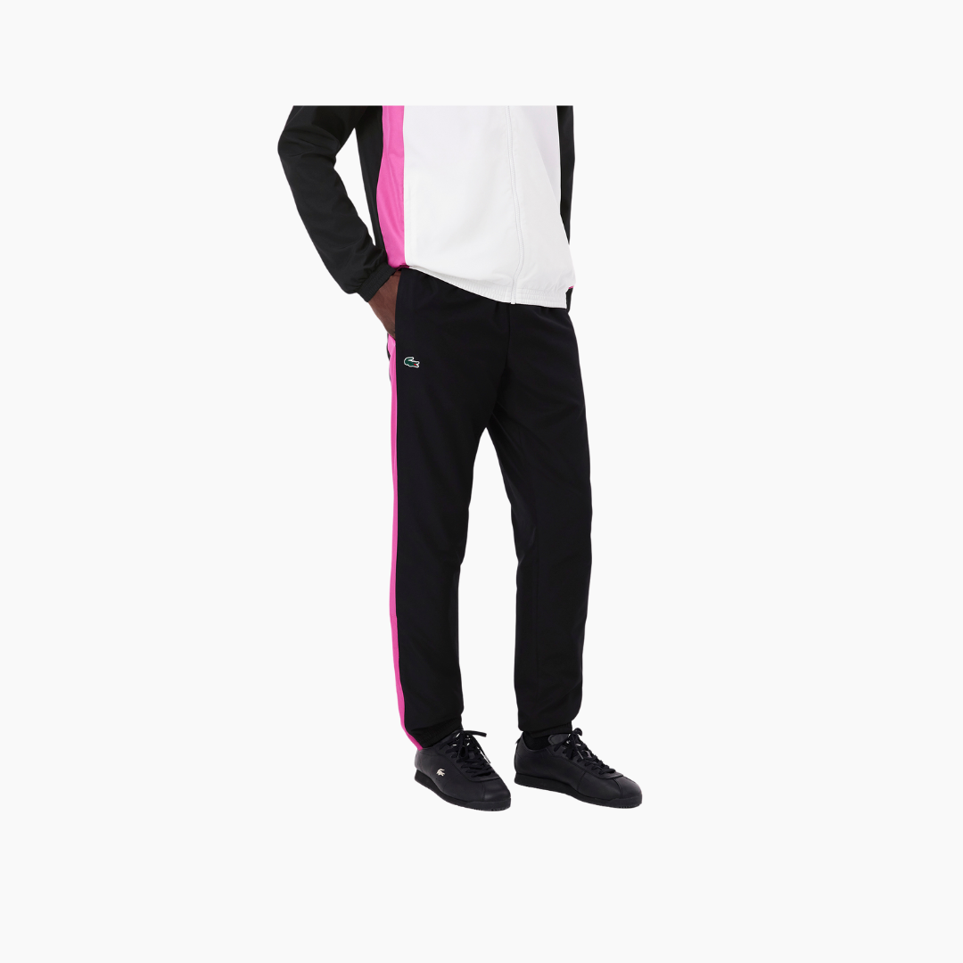 Lacoste - Sport Colourblock Trainingspak White/Pink/Black