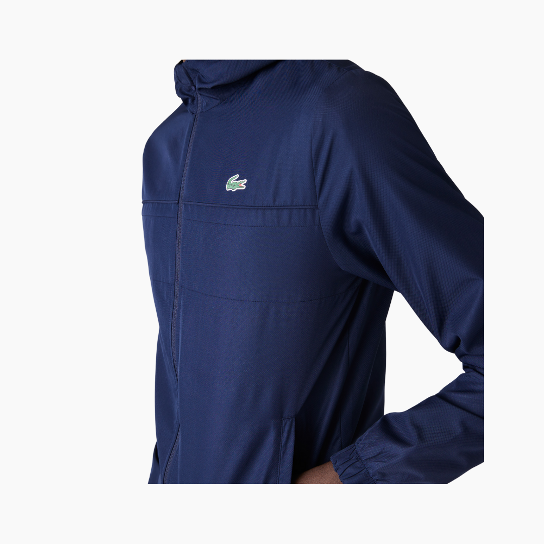 Lacoste - Diamond Tafzijden Trainingspak Navy