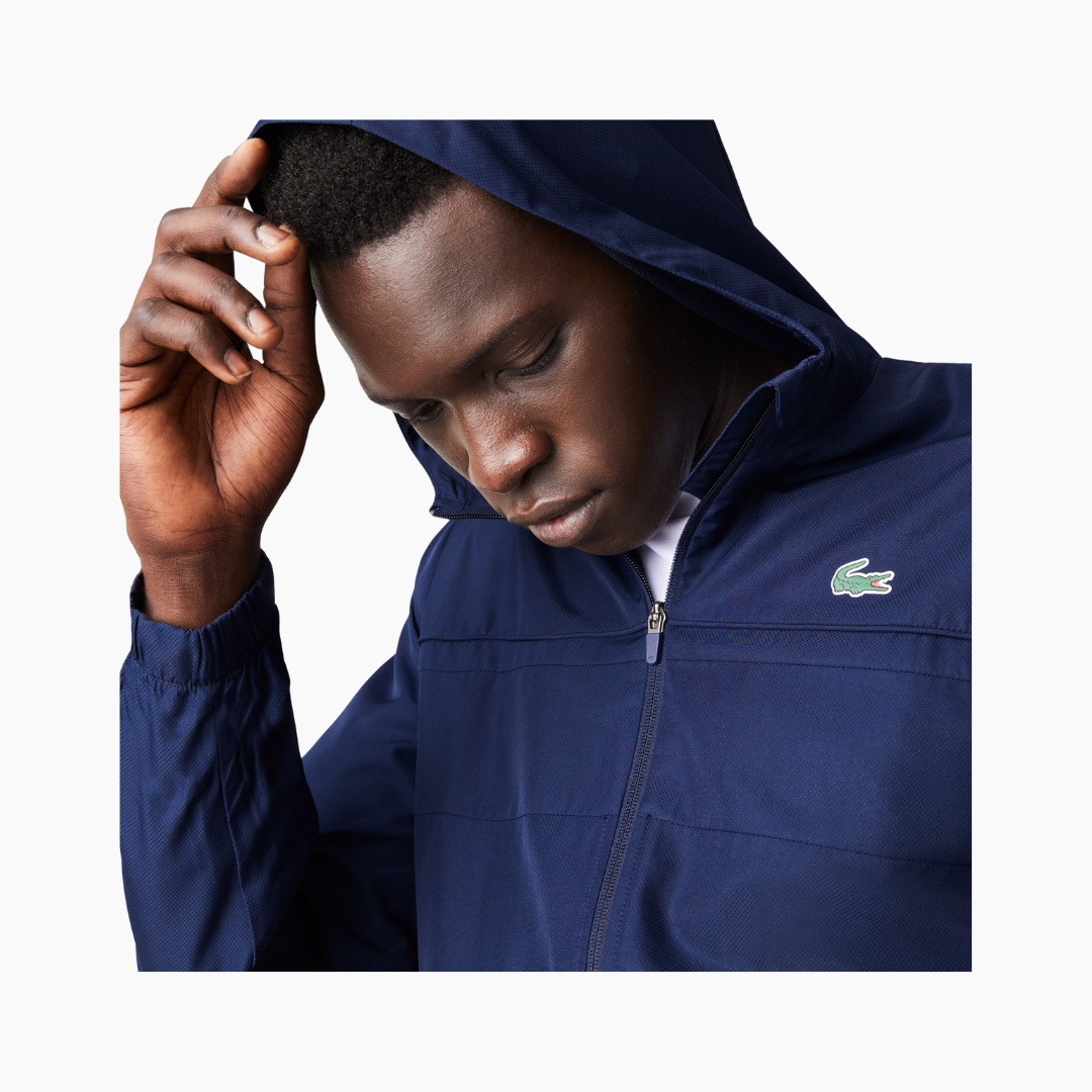 Lacoste - Diamond Tafzijden Trainingspak Navy
