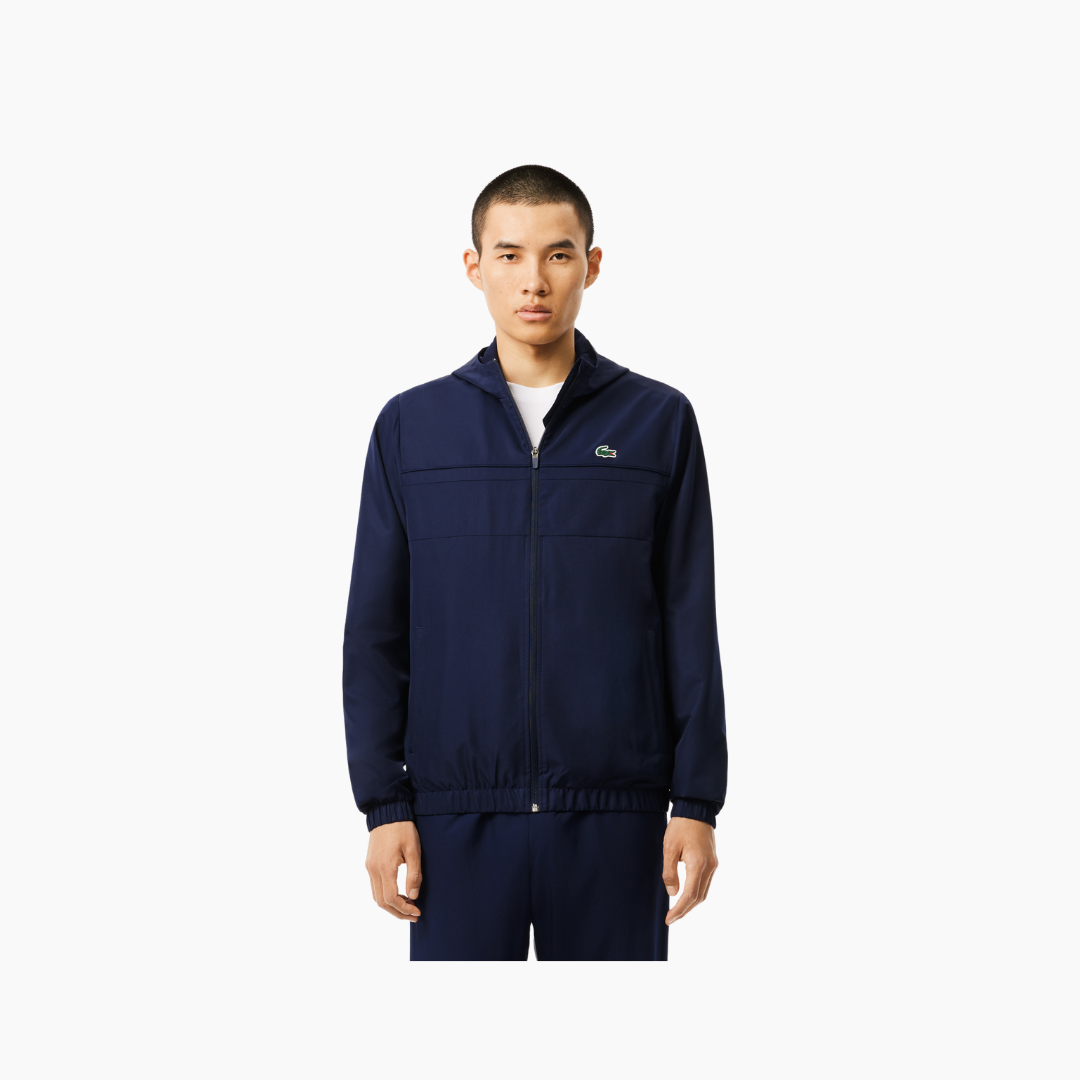 Lacoste - Diamond Tafzijden Trainingspak Navy