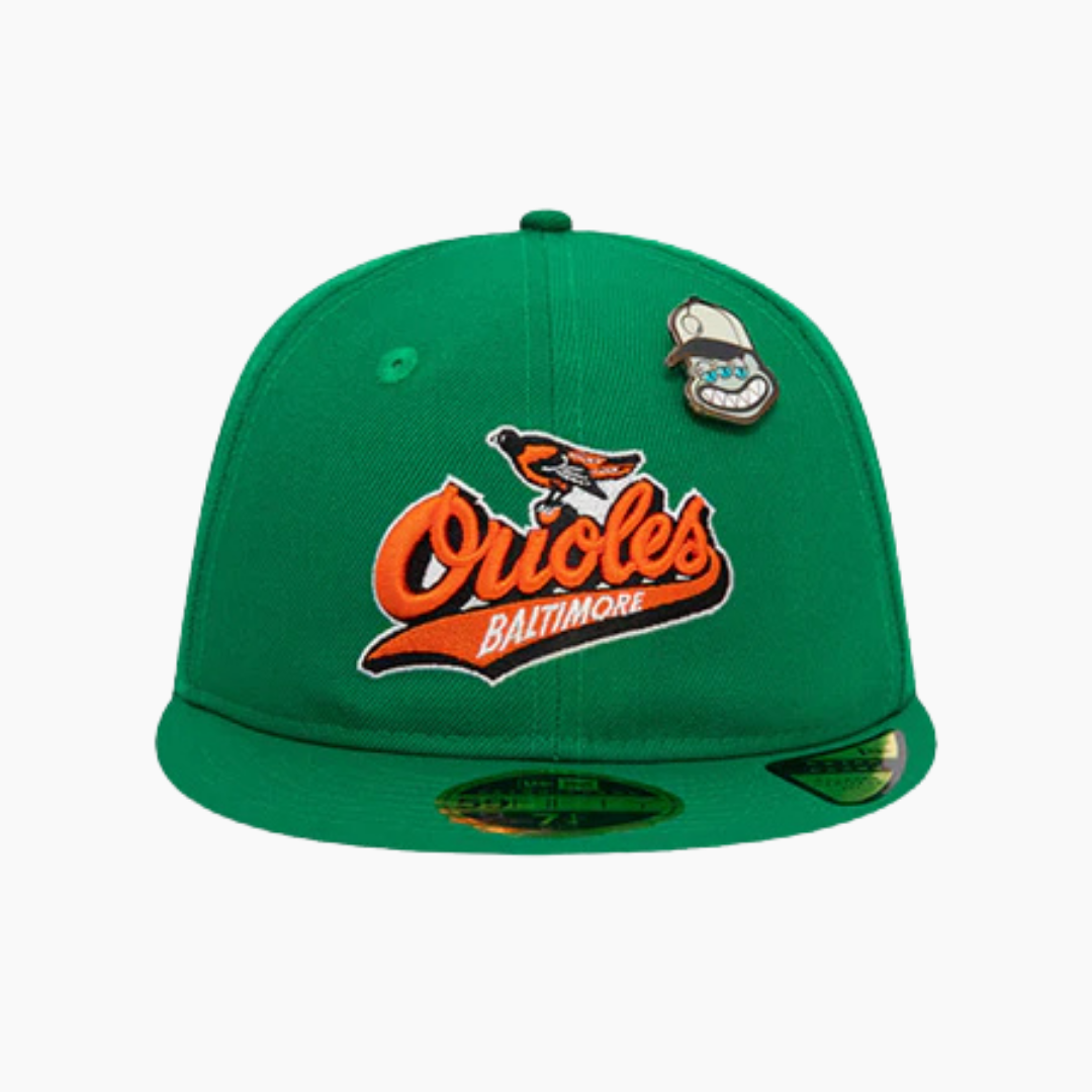 New Era - 59Fifty Pin Baltimore Orioles Cap Green