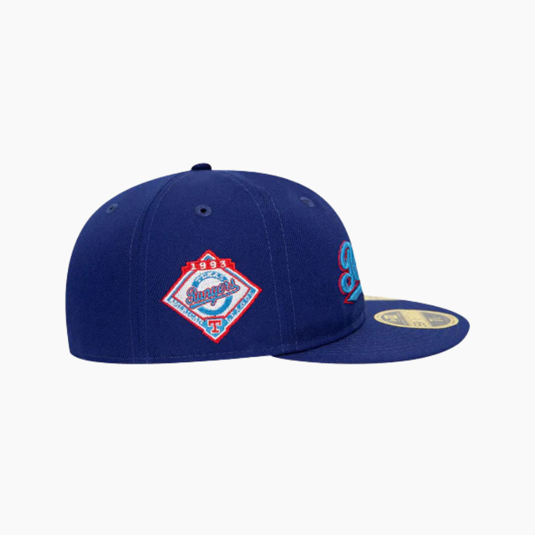 New Era - 59Fifty Pin Texas Rangers Cap Blue
