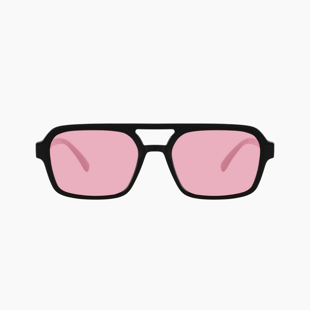 Pilot Zonnebril - Black/Pink
