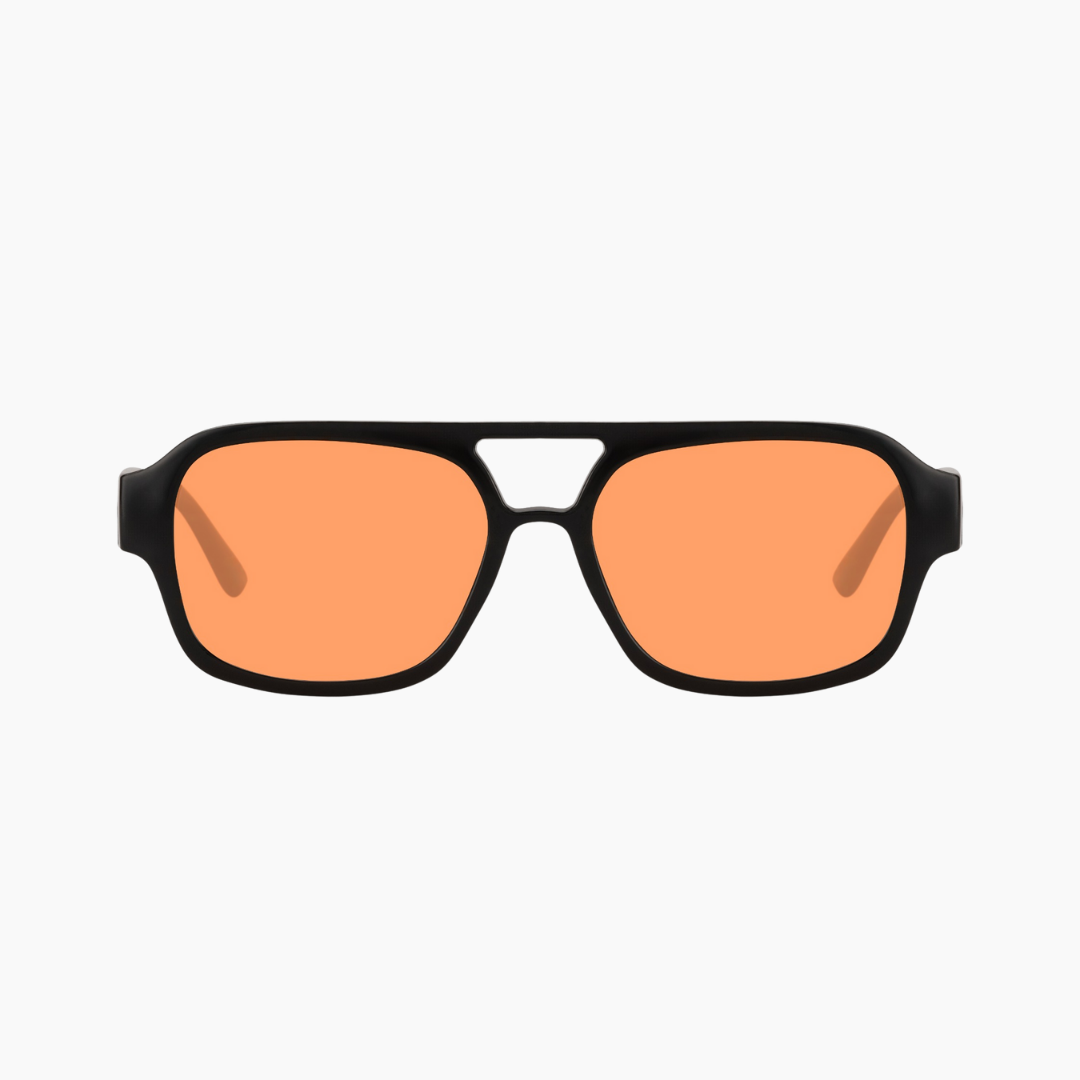 Pilot Zonnebril - Black/Orange