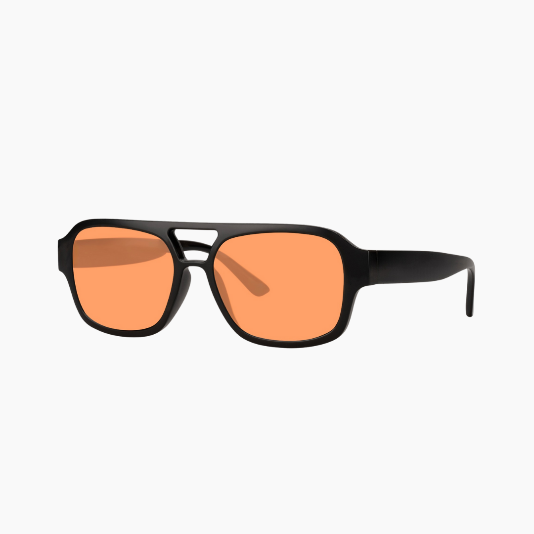 Pilot Zonnebril - Black/Orange