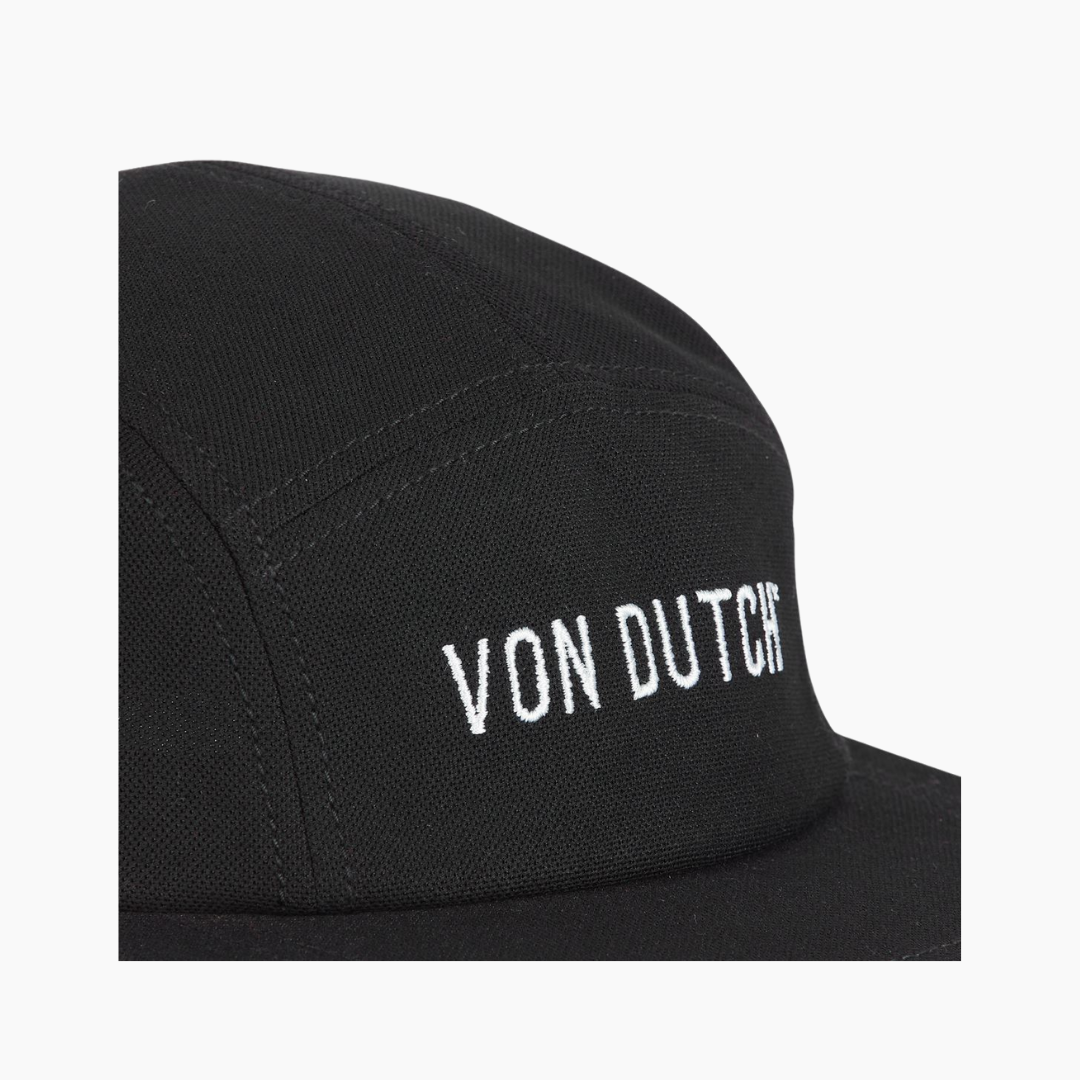Von Dutch - 5 Panel Cap Black