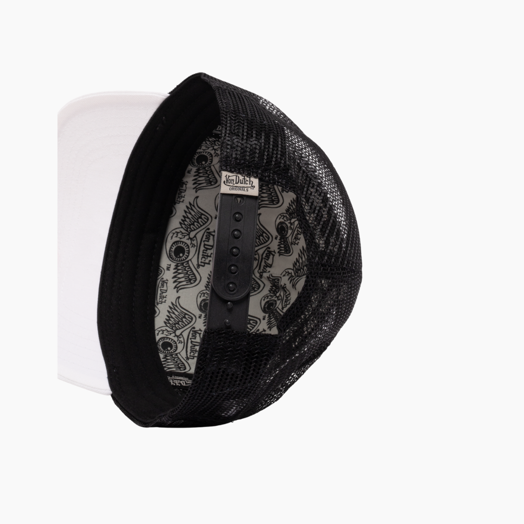 Von Dutch - Trucker Cap Boston White/Black