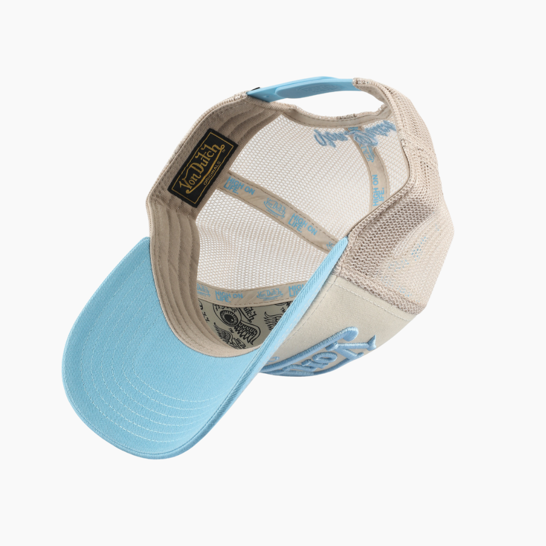 Von Dutch - Trucker Riverside Creme/Blue