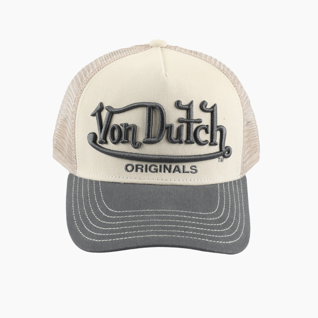 Von Dutch - Trucker Riverside Creme/Grey