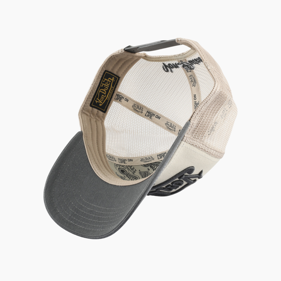 Von Dutch - Trucker Riverside Creme/Grey