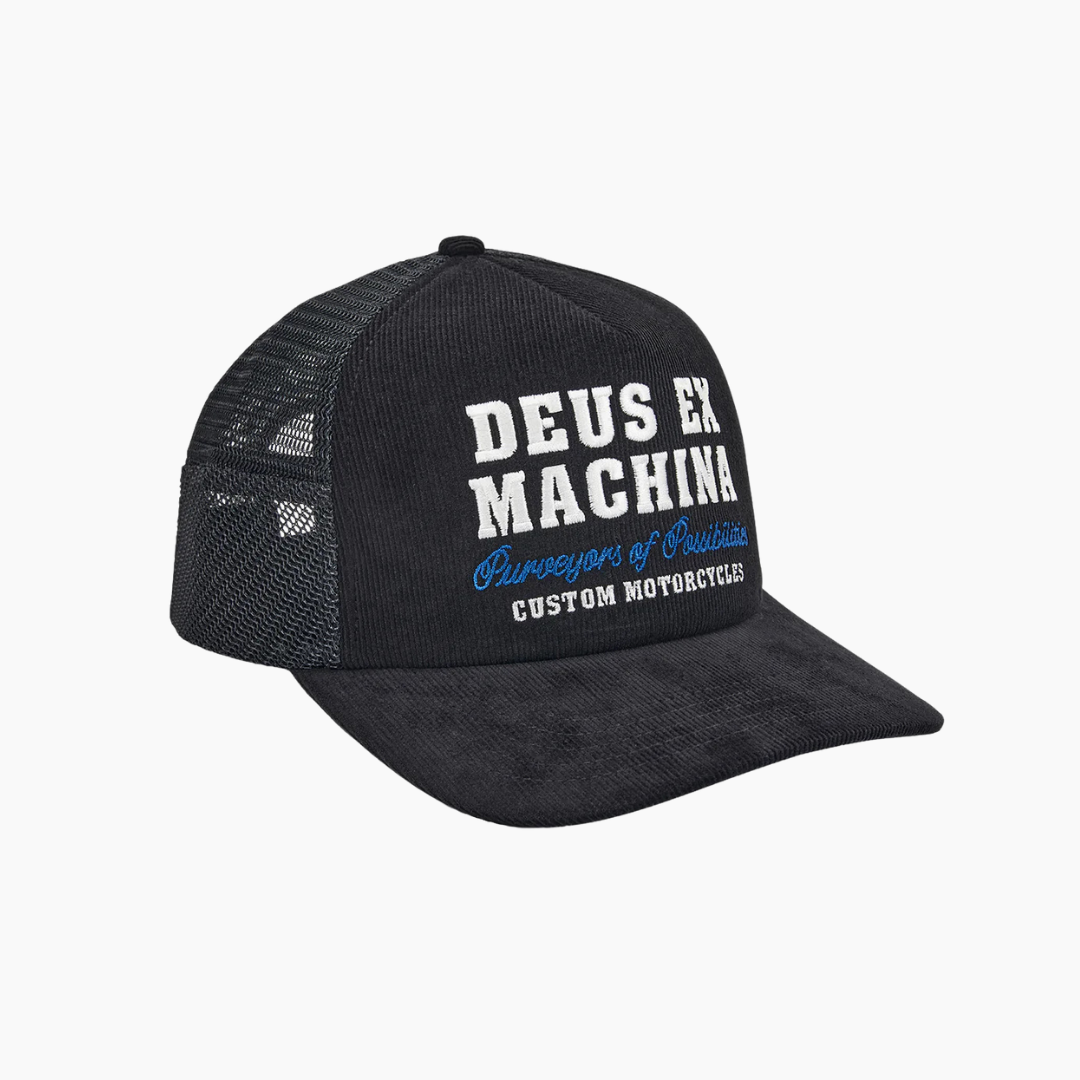 Deus - Gumshoe Cord Trucker Black