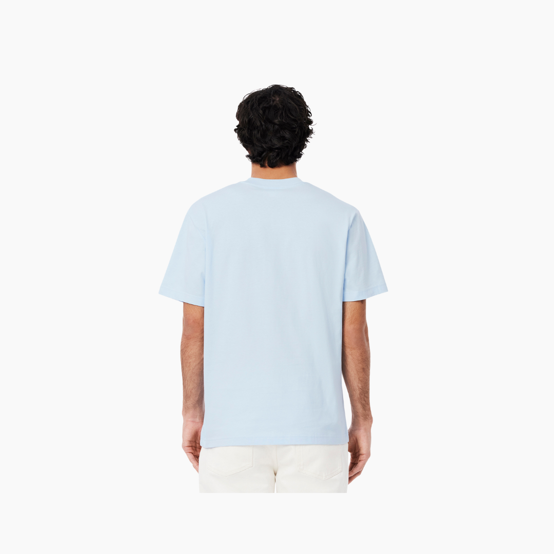 Lacoste - Cotton T-Shirt Light Blue