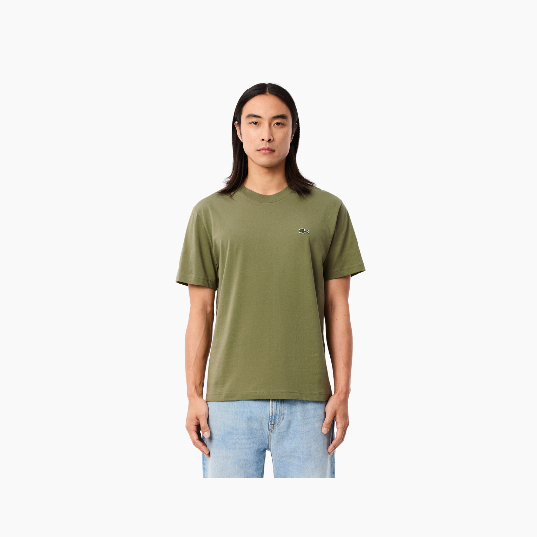 Lacoste - Cotton T-shirt Olive