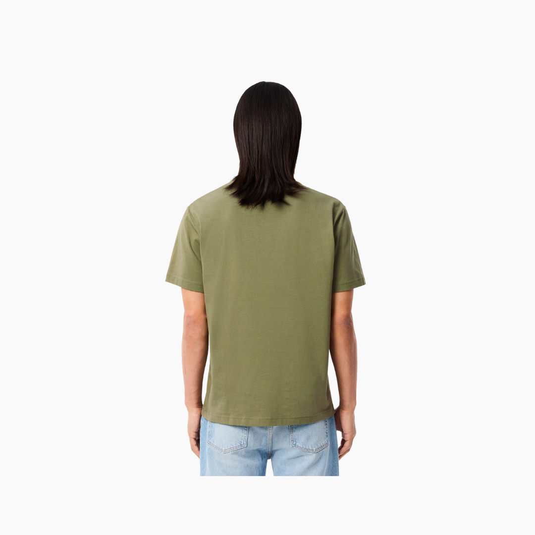 Lacoste - Cotton T-shirt Olive