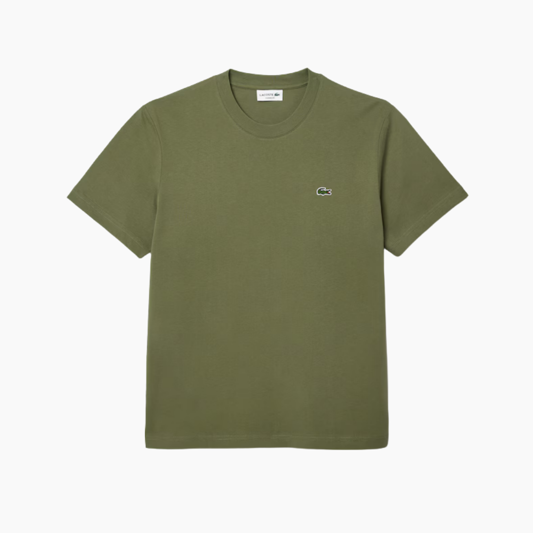 Lacoste - Cotton T-shirt Olive