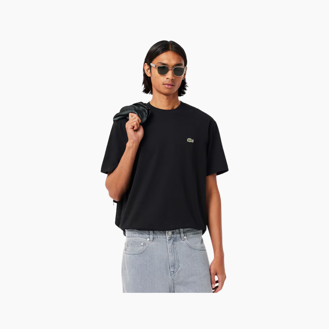 Lacoste - Cotton T-Shirt Black
