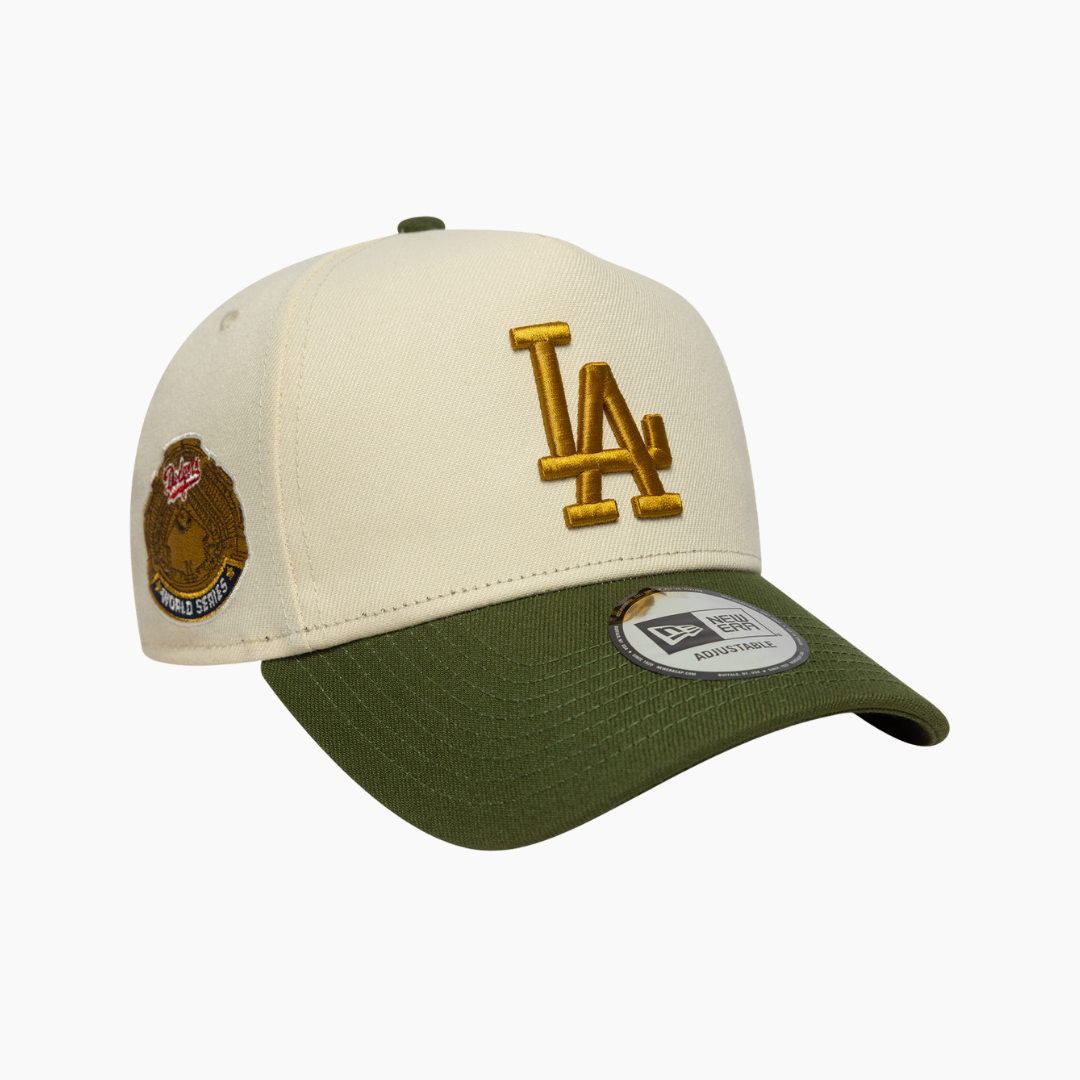 New Era - Los Angeles Dodgers E-Frame Cap Green/Creme
