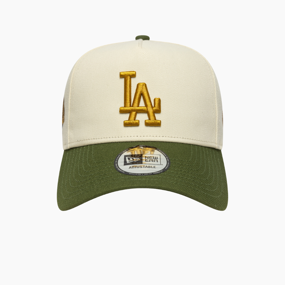 New Era - Los Angeles Dodgers E-Frame Cap Green/Creme