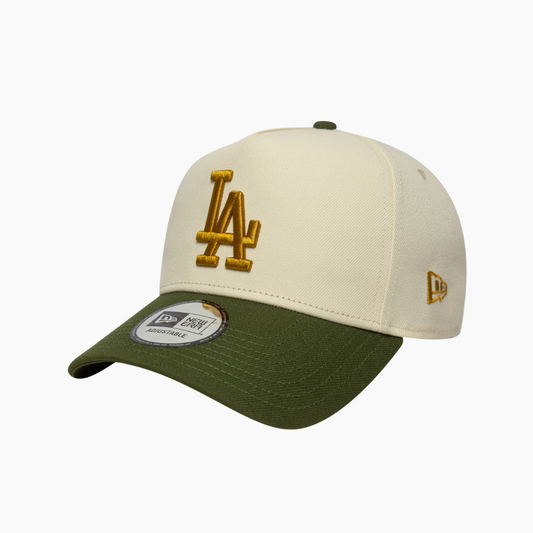 New Era - Los Angeles Dodgers E-Frame Cap Green/Creme