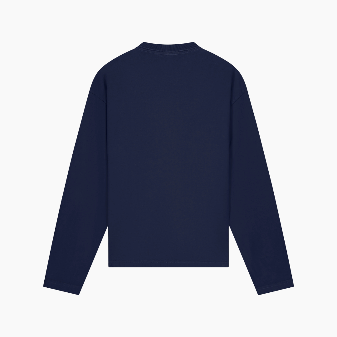 Horati - Reverse Longsleeve Tee Navy