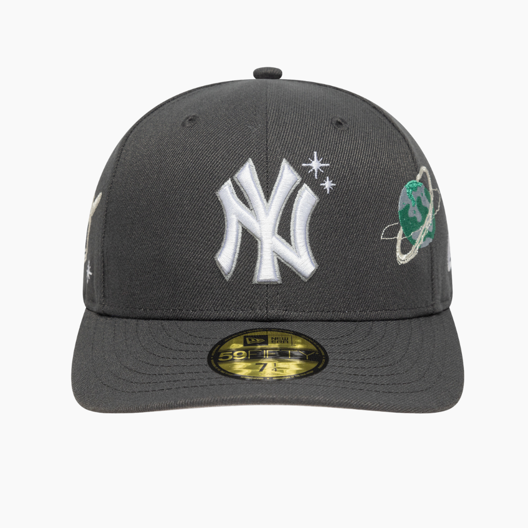 New Era - 59Fifty New York Yankees Planets Fitted Cap Grey