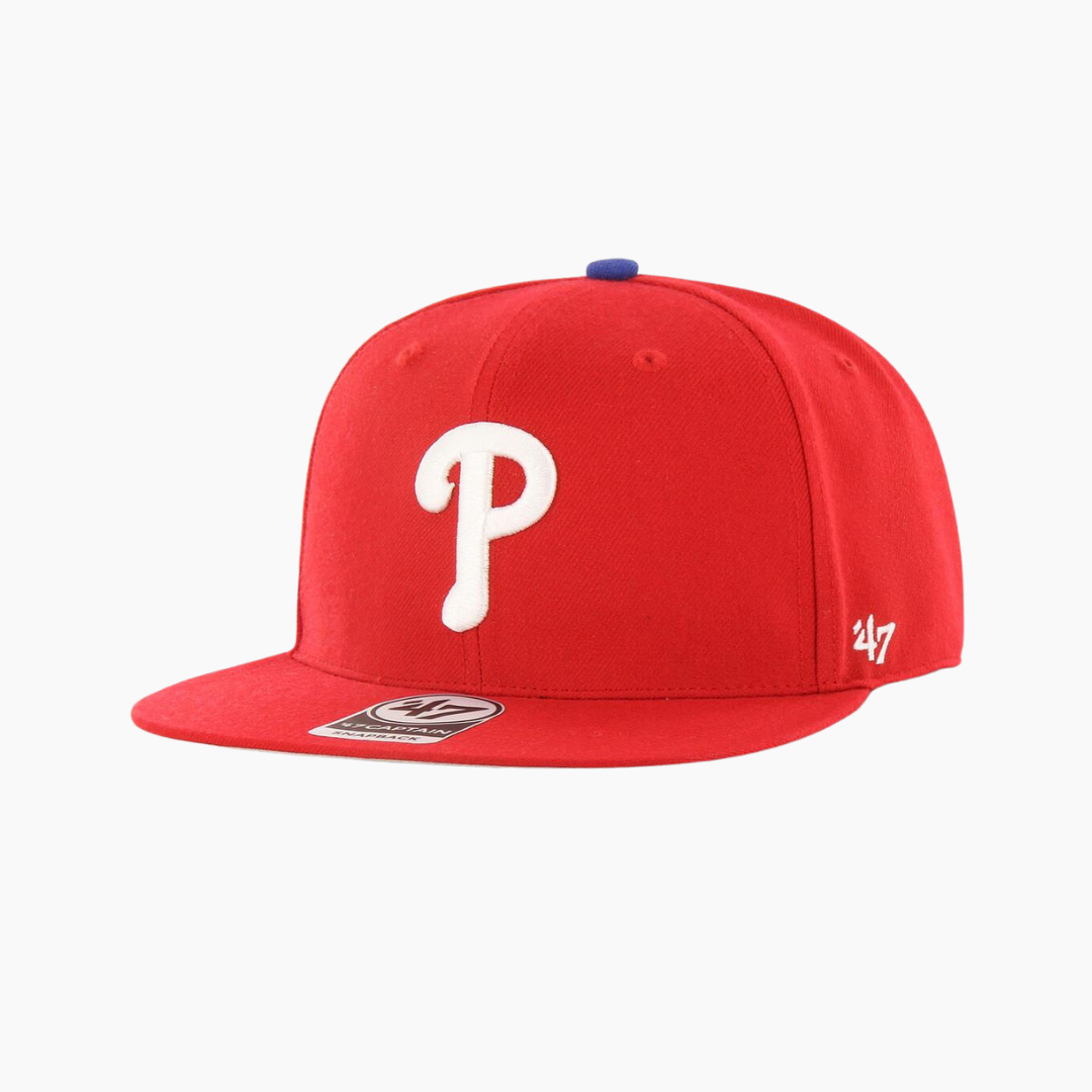 47 - MLB Philadelphia Phillies Sure Shot Captain Cap Red