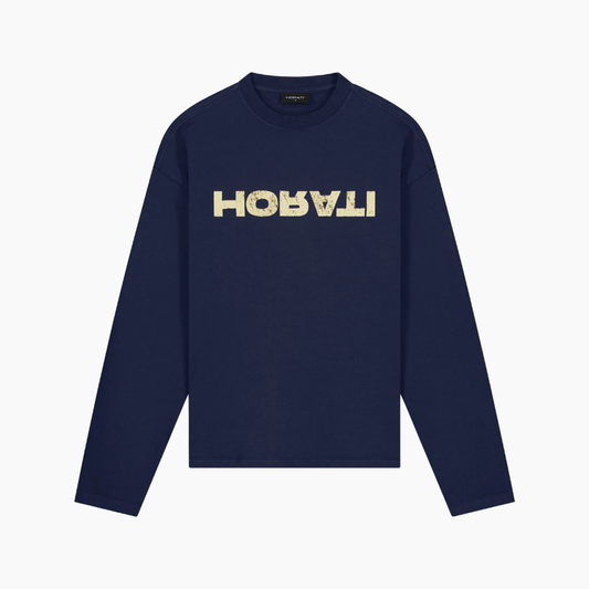 Horati - Reverse Longsleeve Tee Navy