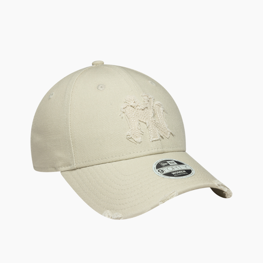 New Era - 9Forty New York Yankees Distressed Wmns Cap White