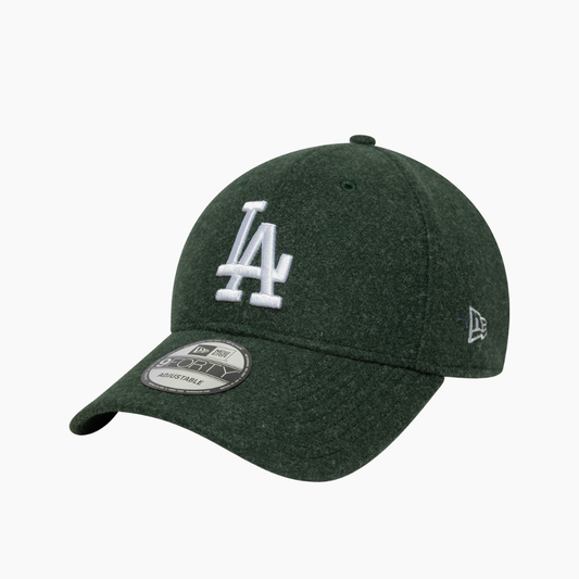 New Era - 9Forty Los Angeles Dodgers Melton Wool Cap Green