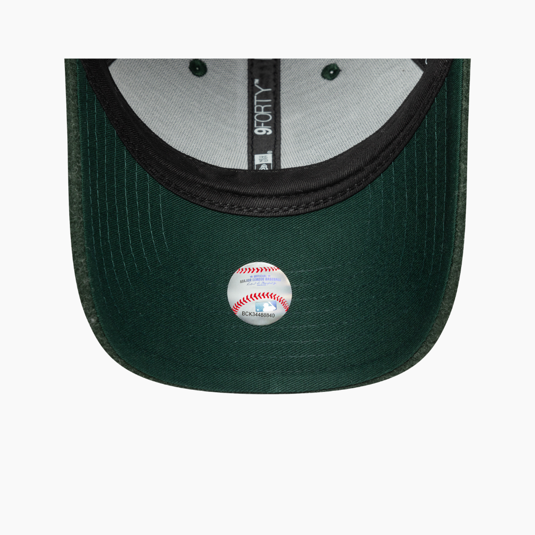 New Era - 9Forty Los Angeles Dodgers Melton Wool Cap Green