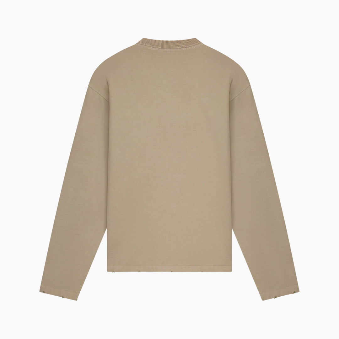 Horati - Reverse Longsleeve Tee Sand