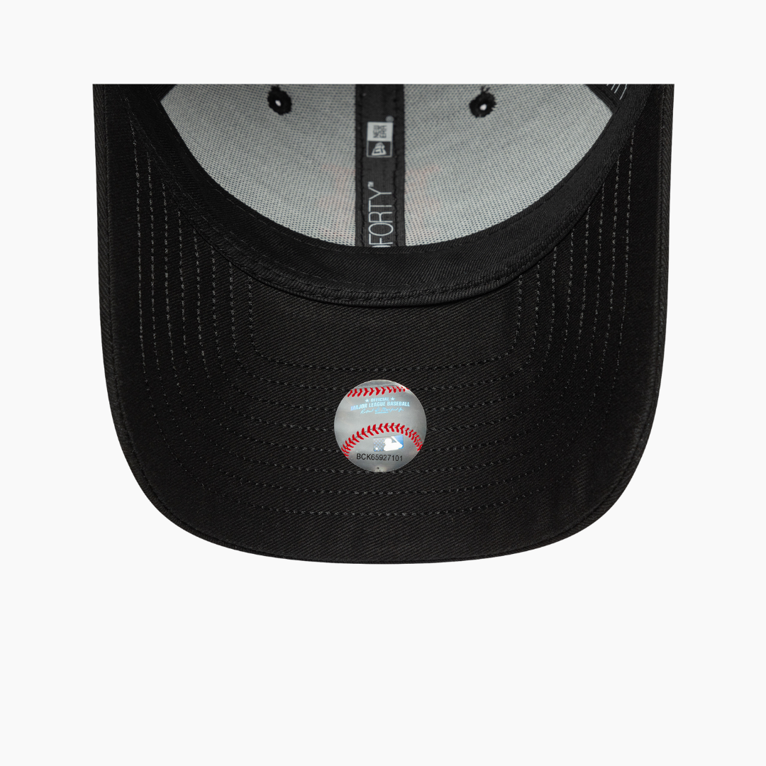 New Era - 9Forty New York Mets Visor Script Cap Black