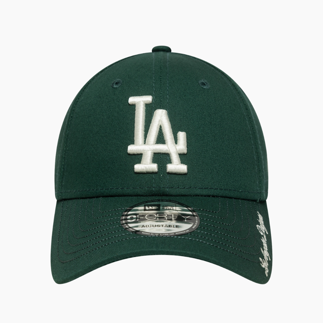 New Era - 9Forty Los Angeles Dodgers Visor Script Cap Green