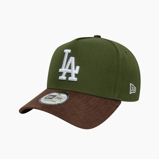 New Era - Los Angeles Dodgers E-Frame Cap Green/Brown