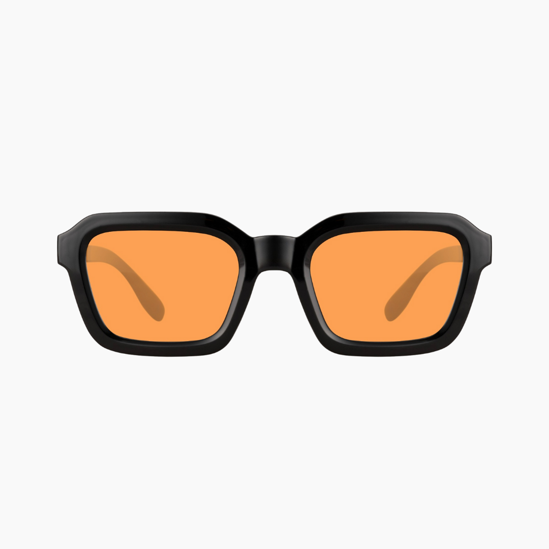 Classic Zonnebril - Black/Orange