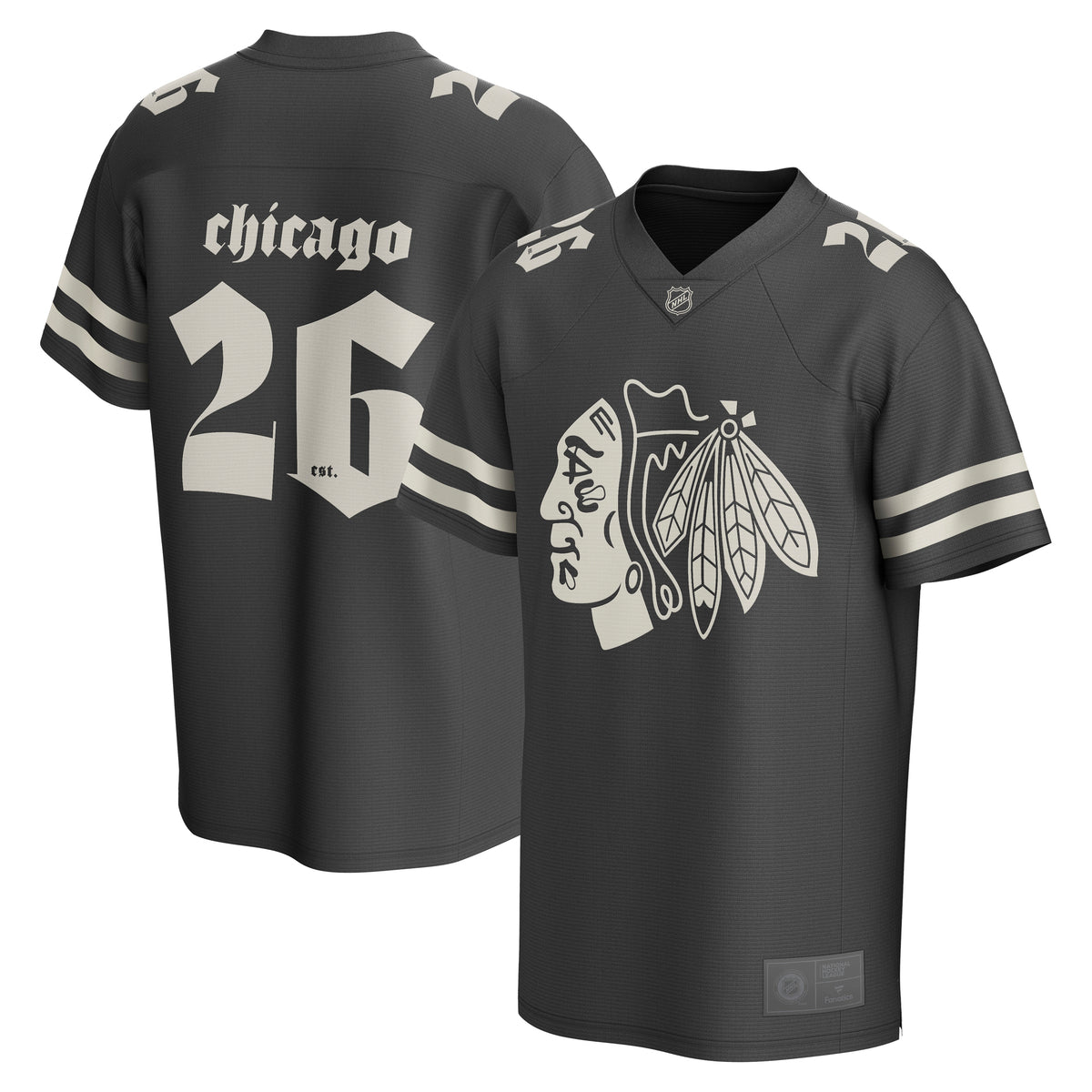 Foundation Jersey - Chicago Blackhawks Gothic Edition