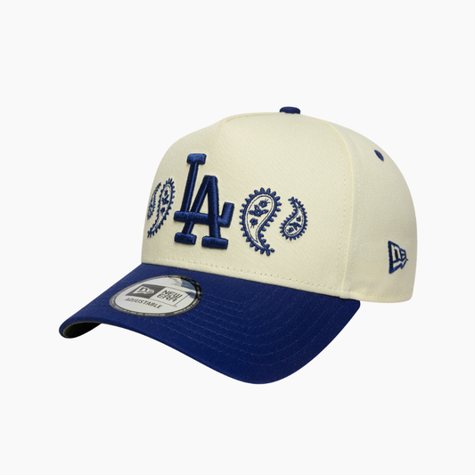 New Era - E Frame Los Angeles Dodgers Paisley Creme/Blue