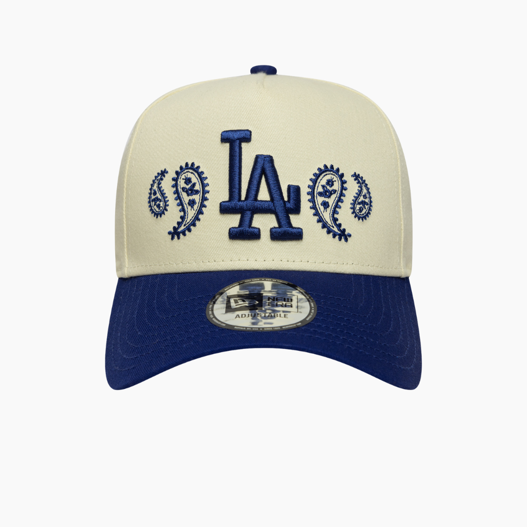 New Era - E Frame Los Angeles Dodgers Paisley Creme/Blue